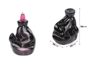 Керамична горелка 75x55x58 mm  за ароматизирани фунийки "Backflow"-2