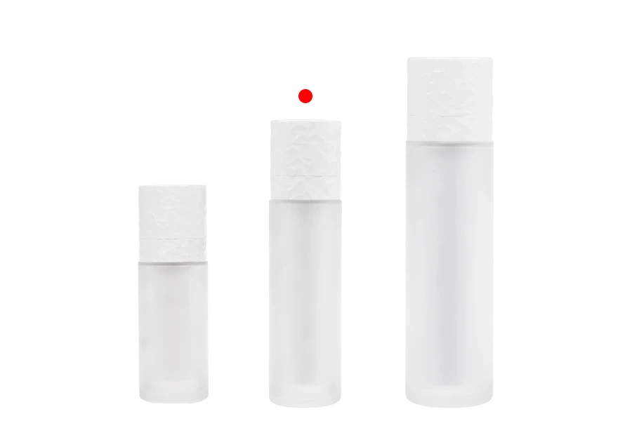 Бутилка 50 мл ( с външен стъклен копус) за многократна употреба с помпа за крем-изображение_група