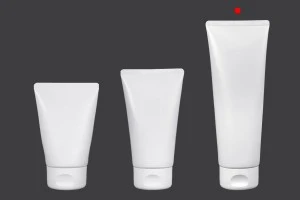 Пластмасова туба 200 ml бяла с вътрешно алуминиево покритие и капачка flip top - 12 бр.-5