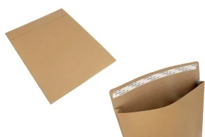 Хартиена куриерска самозалепваща се торбичка  (300gsm) 280x345 мм  - 20 бр.-1