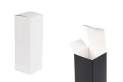Хартиена опаковъчна кутия 50x50x145 mm с вътрешна вложка за бутилки за етерично масло 100 ml - 20 бр. Хартиена опаковъчна кутия 50x50x145 mm с вътрешна вложка за бутилки за етерично масло 100 ml - 20 бр.