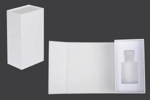 Бяла хартиена кутия с магнитно затваряне 90x160x60 mm (за бутилки от 50 ml код: 315-7-50 и 1110-9-50-1-0)-1