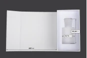 Бяла хартиена кутия с магнитно затваряне 90x160x60 mm (за бутилки от 50 ml код: 315-7-50 и 1110-9-50-1-0) Бяла хартиена кутия с магнитно затваряне 90x160x60 mm (за бутилки от 50 ml код: 315-7-50 и 1110-9-50-1-0)
