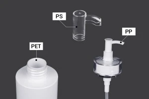 Пластмасова PET бутилка 250 мл с помпа ПП24 - 6 бр.-7