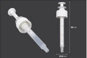 Пластмасов дозатор PP18 за бутилки за етерични масла от 30 ml Пластмасов дозатор PP18 за бутилки за етерични масла от 30 ml