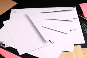 Хартиен плик 345х280 мм със запечатваща се  лента - 10 бр.-3
