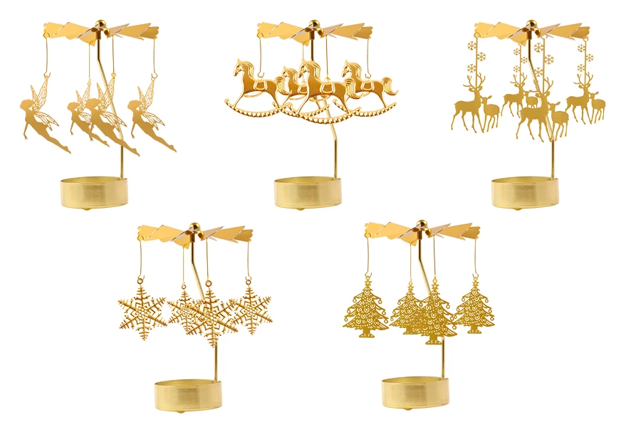 Декоративен свещник ( въртележка)-изображение_продукт