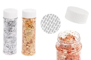 Метални цветни люспи 2гр за свещи или течно стъкло (epoxy) в различни цветове-1