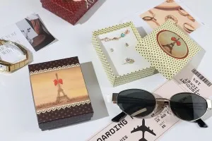 Кутия за бижута Айфел - в комплект 12 броя (Small)-3