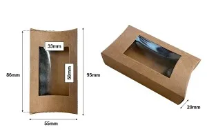 Хартиена крафт кутия с размери  95x55x20 mm за сапун-2
