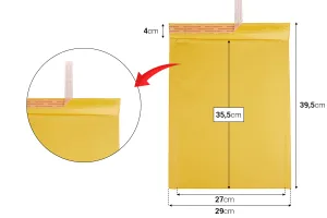 Пликове с мехурчета  (Mail Lite) 29x36 cm-2