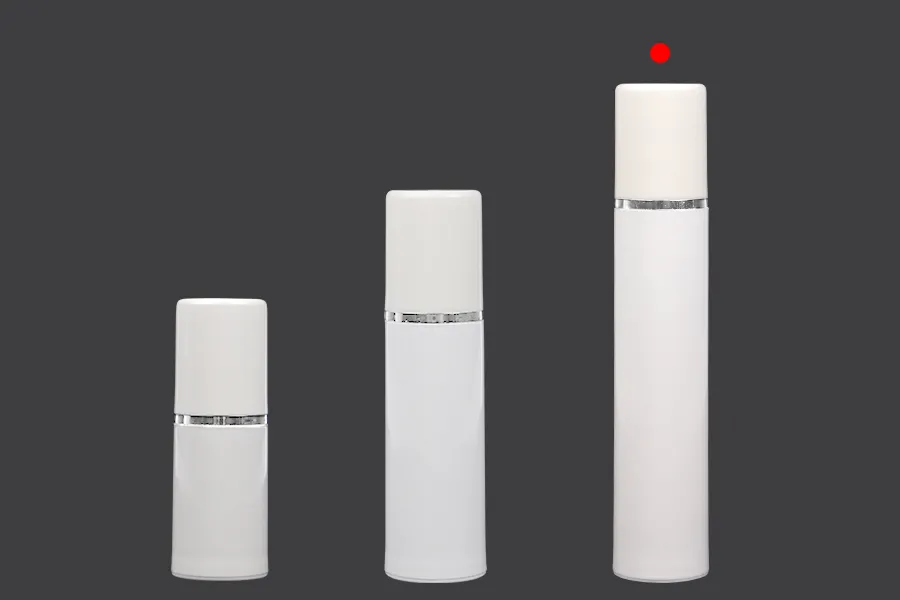 Пластасова Airless опаковка  50 ml (бяла със сребриста лента)-изображение_група