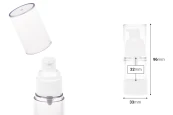 Пластмасова прозрачна Airless бутилка 15 ml Пластмасова прозрачна Airless бутилка 15 ml