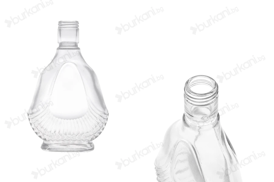 Стъклена бутилка с размери 90x38x145 - 130 ml-изображение_продукт