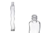 Стъклена бутилка за зехтин или оцет с размери  310x42 - 280 ml