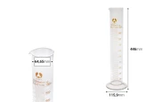 Стъклена измервателна тръба 1000 ml Стъклена измервателна тръба 1000 ml