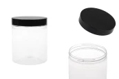 Пластмасова опаковка 750 мл с черна капачка, с размери  100x120 mm-изображение_продукт