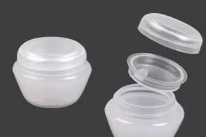 Пластмасово акрилно бурканче за крем 5 ml-1