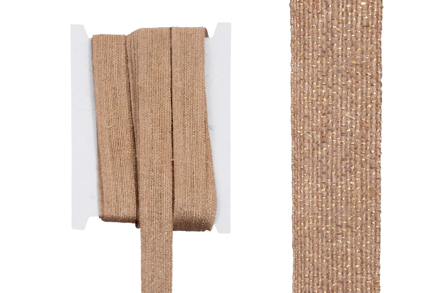 Декоративна позлатена лента, с ширина  23 мм ( 10 метра на парче)-изображение_продукт