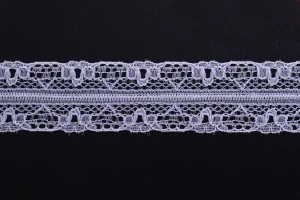 Мека найлонова дантела  20 mm - 10 метра на парче-1