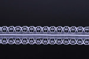 Дантела полиестер с ширина 17 mm - 10 метра на парче-1