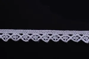 Дантела бяла с ширина 13 mm - 10 метра на парче-1