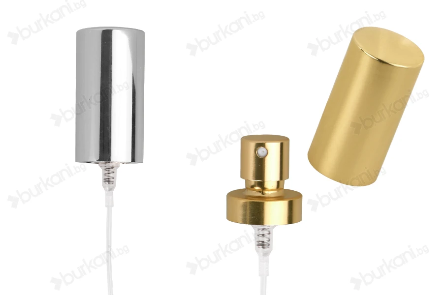 Llak alumini me kapak për shishe parfumi me mbyllje sigurie "Crimp" 15 mm-изображение_продукт