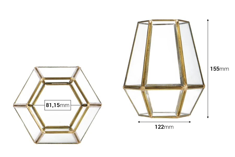 Декоративен свещник стъклен-изображение_размери