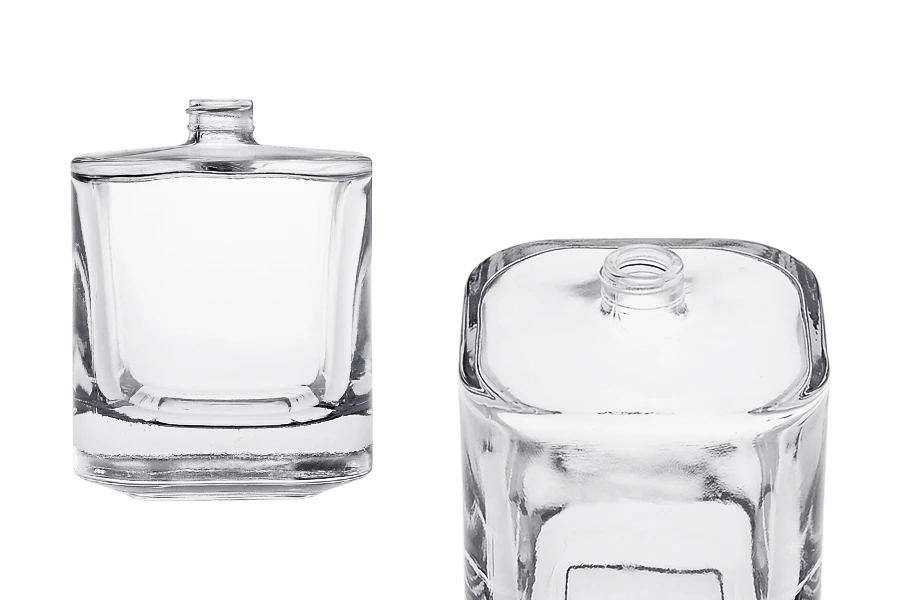 Луксозна стъклена бутилка за парфюм 100 ml с гърловина 15/400 (PP 15) Луксозна стъклена бутилка за парфюм 100 ml с гърловина 15/400 (PP 15)