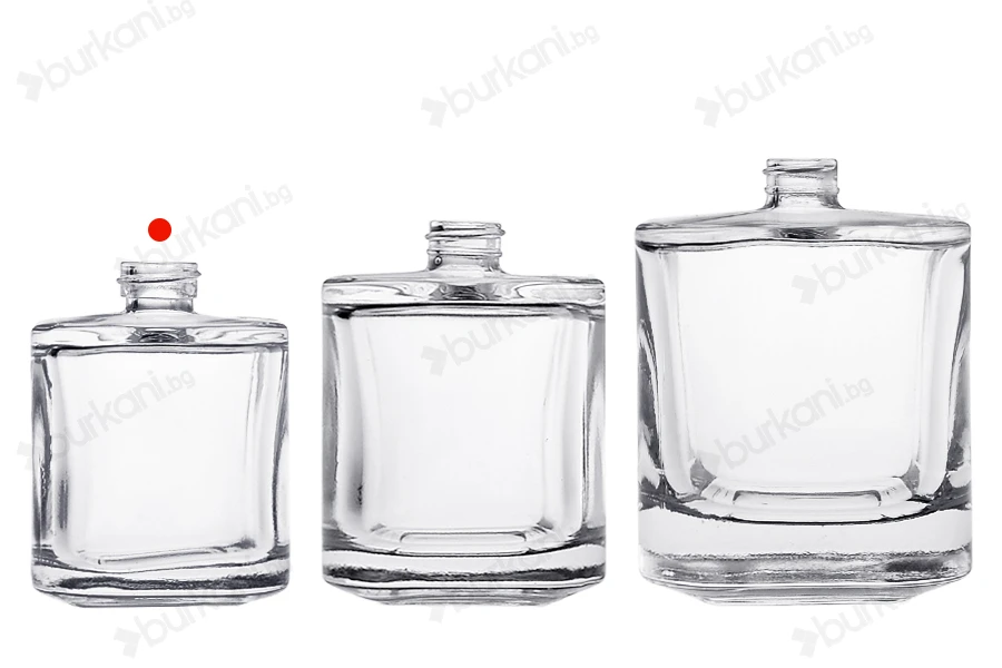 Луксозна стъклена бутилка за парфюм 30 ml с гърловина 15/400  (PP 15)-изображение_група