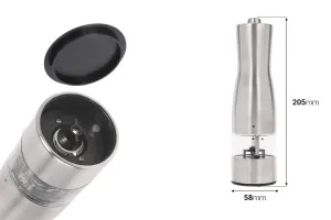 Електрическа мелничка за подправки  58x205 mm-2