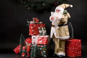 Декоративен Дядо Коледа - височина 1 м-изображение_група