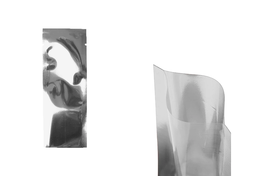 Алуминиеви торбички с размер  55x150 мм с опция за термозапечатване - 100 бр.-изображение_продукт