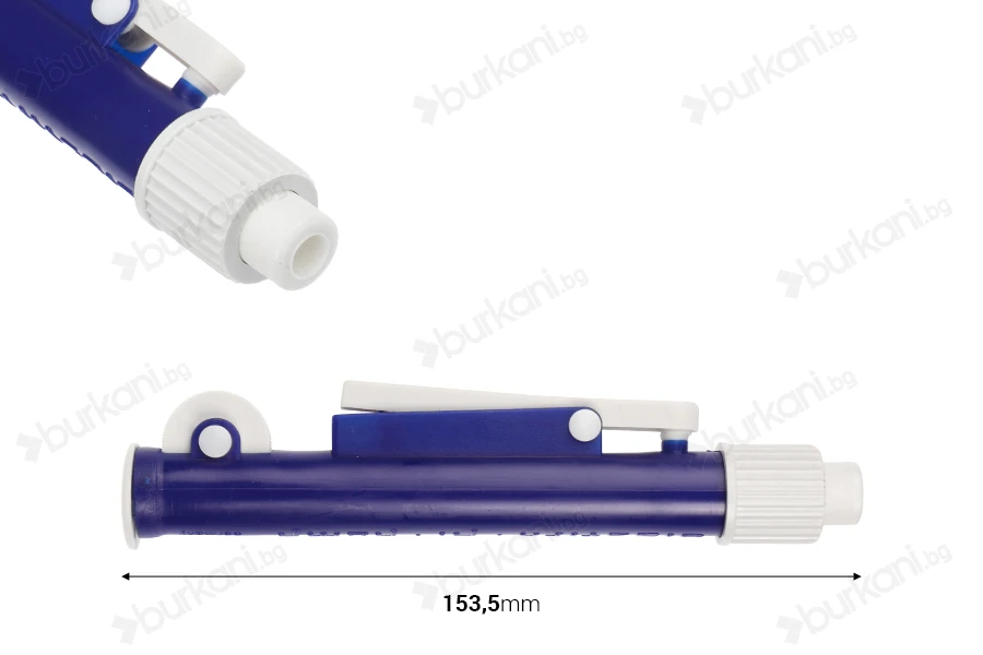 Диспенсер за пипети със силикон върху клапана  0.1 ml до  2 ml-изображение_размери