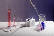 Диспенсер за пипети със силикон върху клапана  0.1 ml до  2 ml