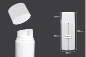 Пластмасова опаковка Airless 80 ml за крем в опаковка от 12 броя Пластмасова опаковка Airless 80 ml за крем в опаковка от 12 броя