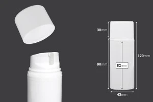 Пластмасова опаковка  Airless 80 ml за крем в опаковка от 12 броя-2