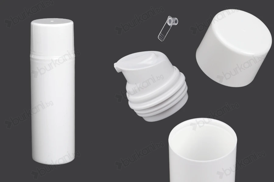 Пластмасова опаковка  Airless 100 ml за крем-изображение_продукт