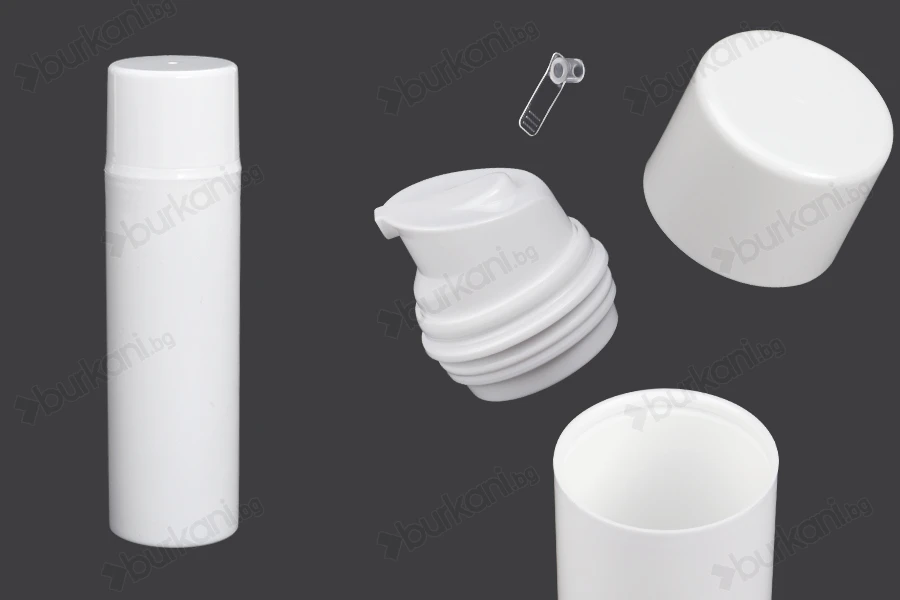 Пластмасова опаковка Airless 120 ml за крем, лосион или серуми-изображение_продукт