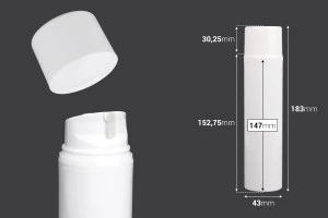 Пластмасова бутилка 150 мл Airless-2
