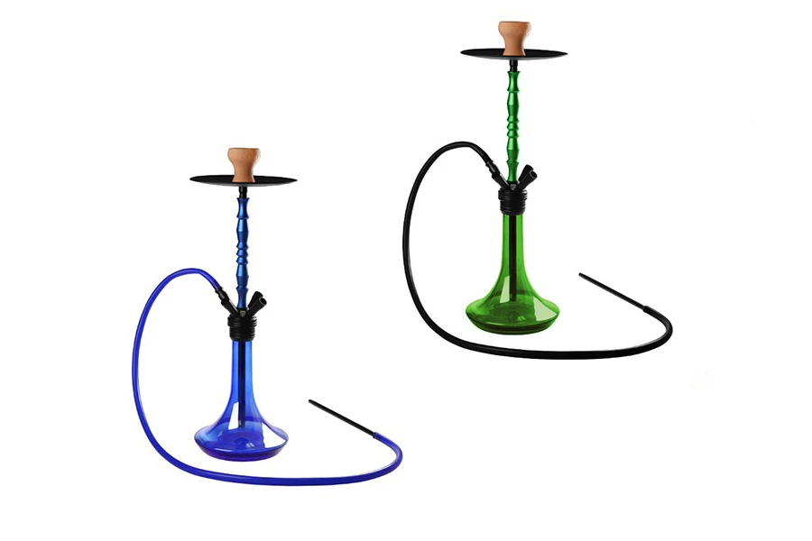 Наргиле 75 см със стъклена цветна основа-изображение_продукт