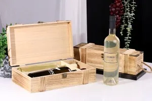 Дървена кутия за бутилка за вино-3