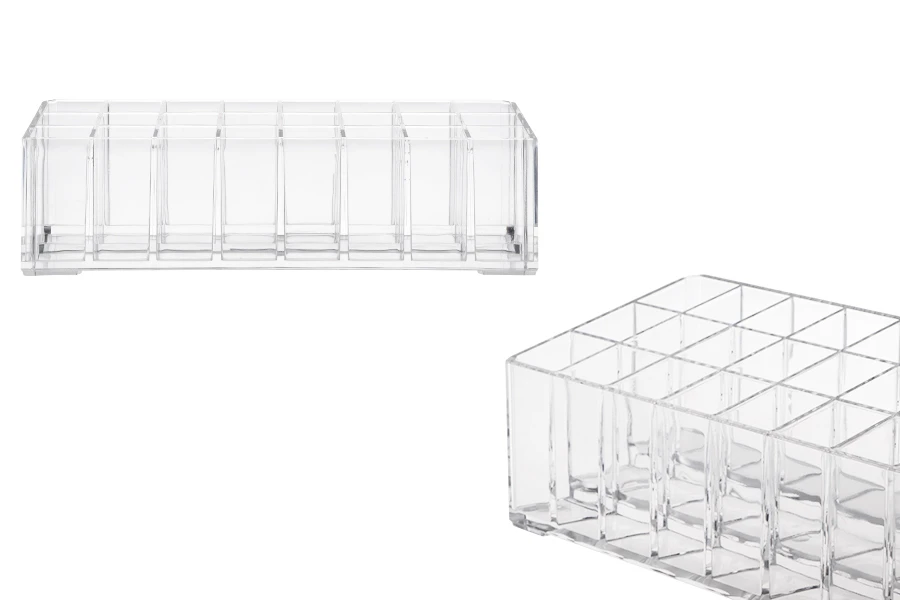 Стойка (акрилна) 230x90x80 mm - 3 нива (24 позиции) Стойка (акрилна) 230x90x80 mm - 3 нива (24 позиции)