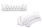 Пластмасова стойка на 3 нива 300x118x65 mm (19 позиции) Пластмасова стойка на 3 нива 300x118x65 mm (19 позиции)