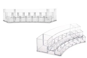 Пластмасова стойка на 3 нива 300x118x65 mm (19 позиции)-1