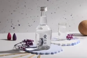 Стъклена бутилка 103 ml прозрачна-3