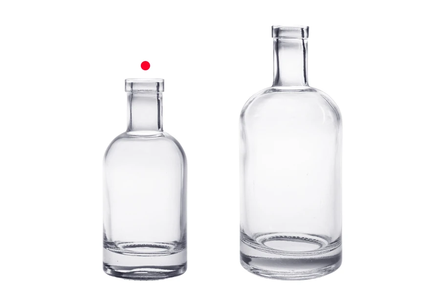 Стъклена кръгла бутилка 200 мл - 20 бр.-изображение_група