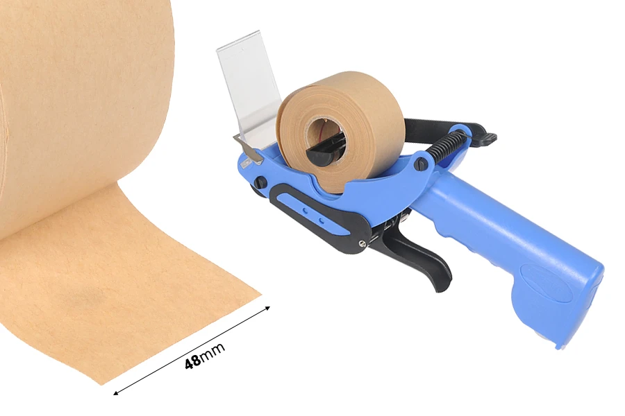 Хартиено опаковъчно тиксо тип gome с ширина 48мм - 50м ролка-изображение_размери