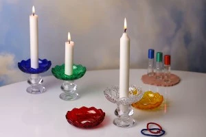 Vrimë qelqi pllaka me vrimë qendrore (26 mm) për shandanët dhe llambadarët në një larmi ngjyrash-изображение_група