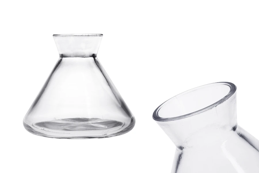 Стъклена прозрачна бутилка 200 мл  за ароматизатори-изображение_продукт